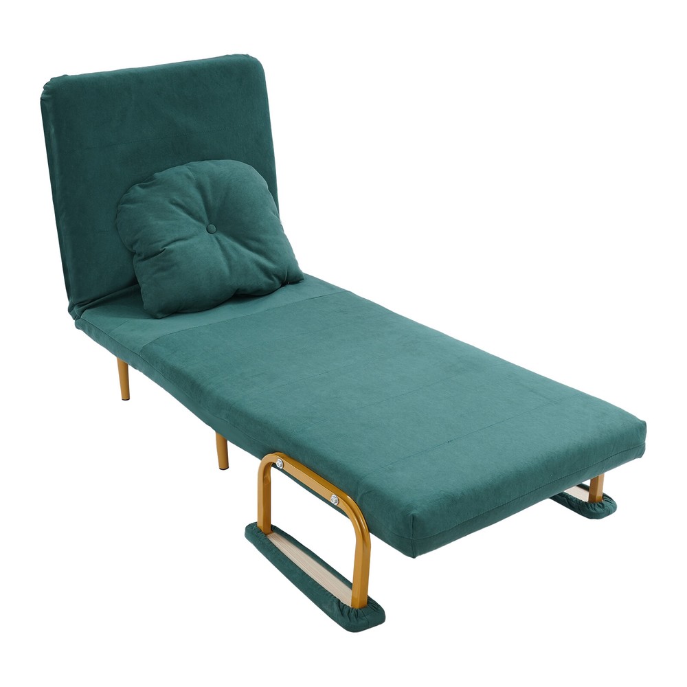 Convertible Sofa Bed with Adjustable Backrest and Stylish Design