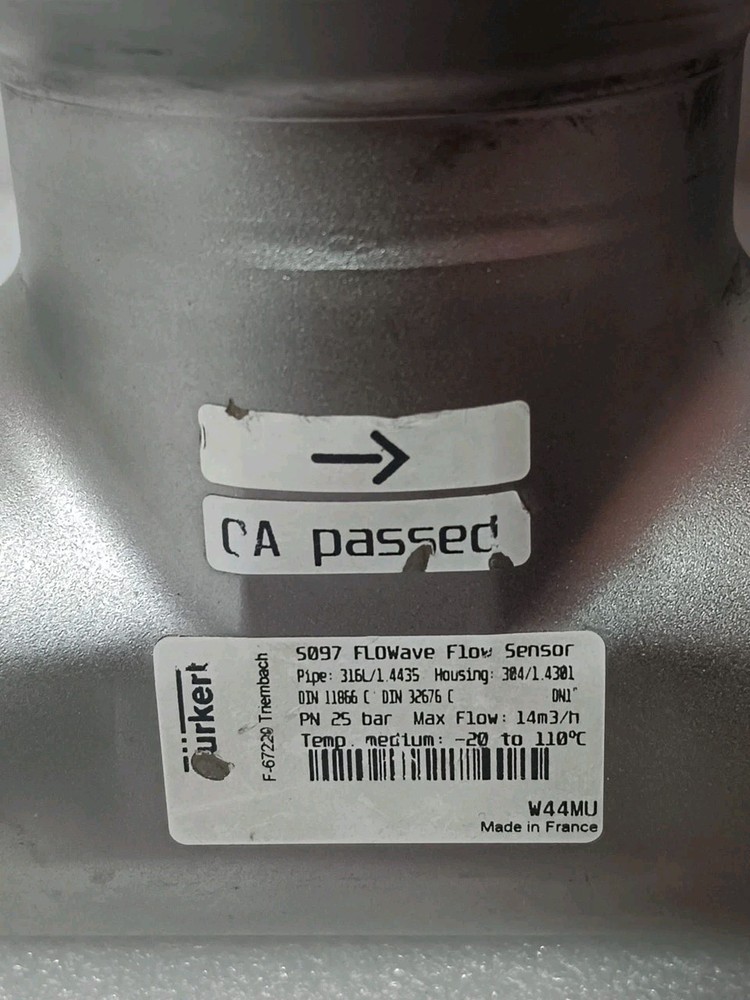 Burkert 8090 Flowave Flowmeter Part's only