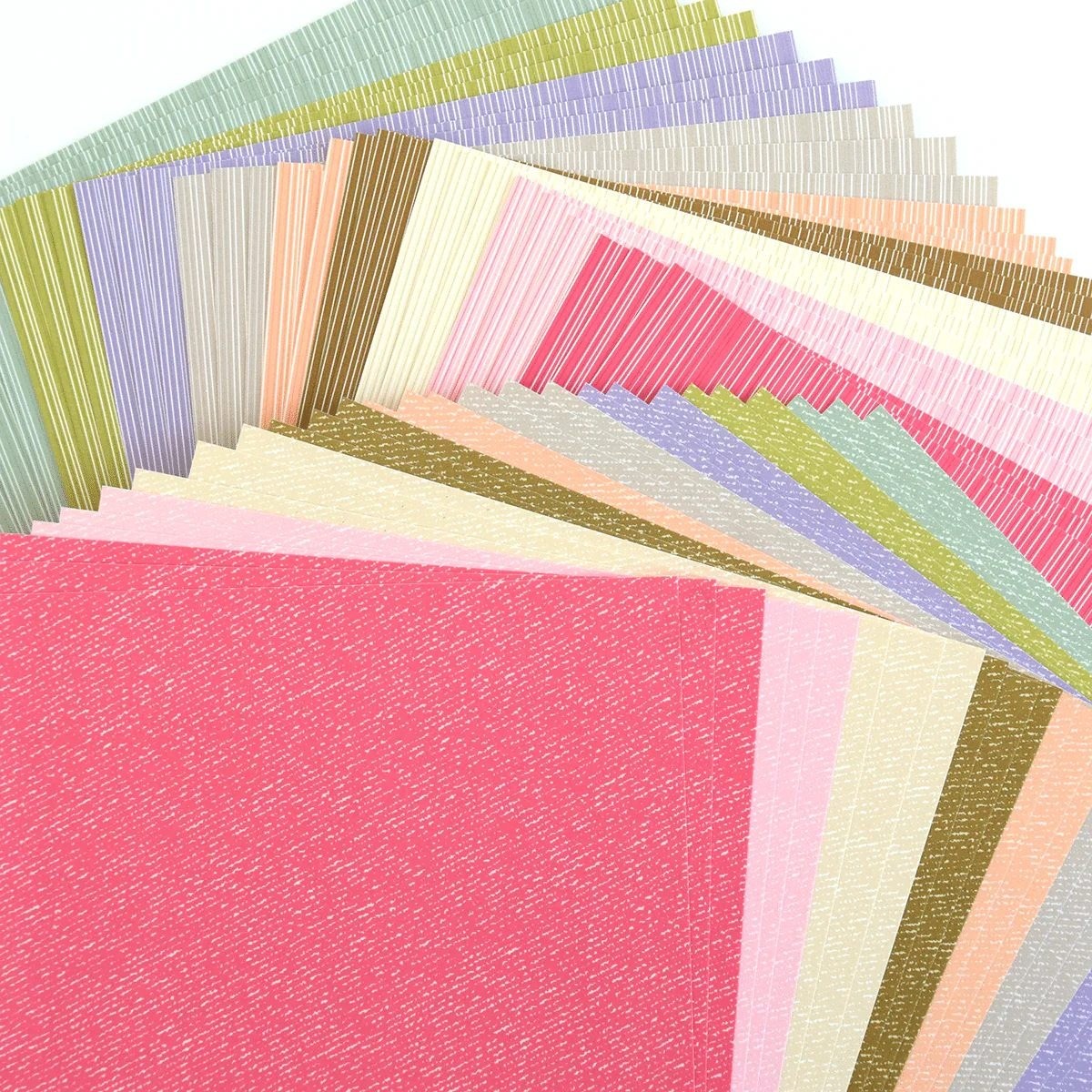 Anna Griffin 54 Pc. PASTEL Perfect Palette 6x8 Double Sided Cardstock