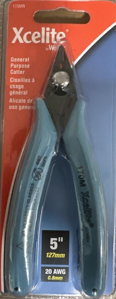 Xcelite 170MN Shearcutter, Diagonal, Flush Jaw, 5" Length- AUTHORIZED DISTRIBUTR
