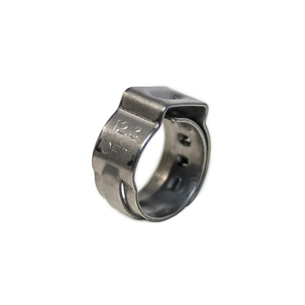 12.3 mm O-Clamps / Oetiker / Stepless / 25-pack