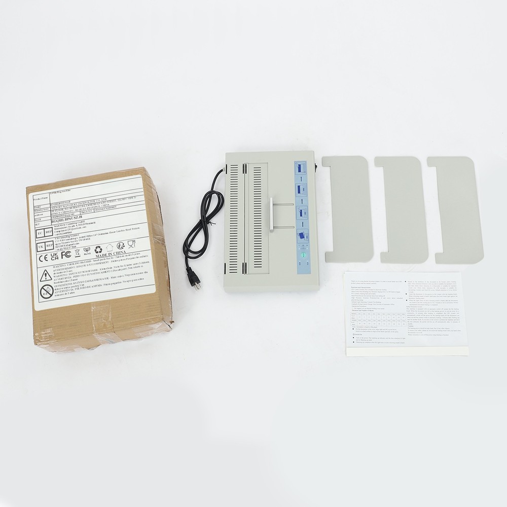 110V Perfect Binding Machine Universal Electric Book Automatic Binder Tool