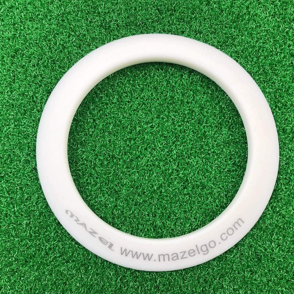 MAZEL Golf Putting Cup/Ring for Training Aid Indoor & Outdoor - All-Direction Pr
