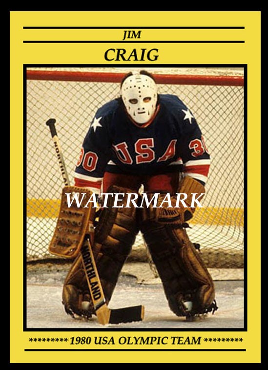 Hand Made Hockey Art Photo Cards Yellow Border 2nd Series 122 Different U-PICK