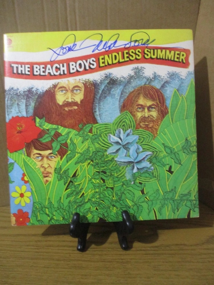 MIKE LOVE (THE BEACH BOYS) AUTHENTIC SIGNED/AUTOGRAPHED VINYL RECORD-JSA CERT