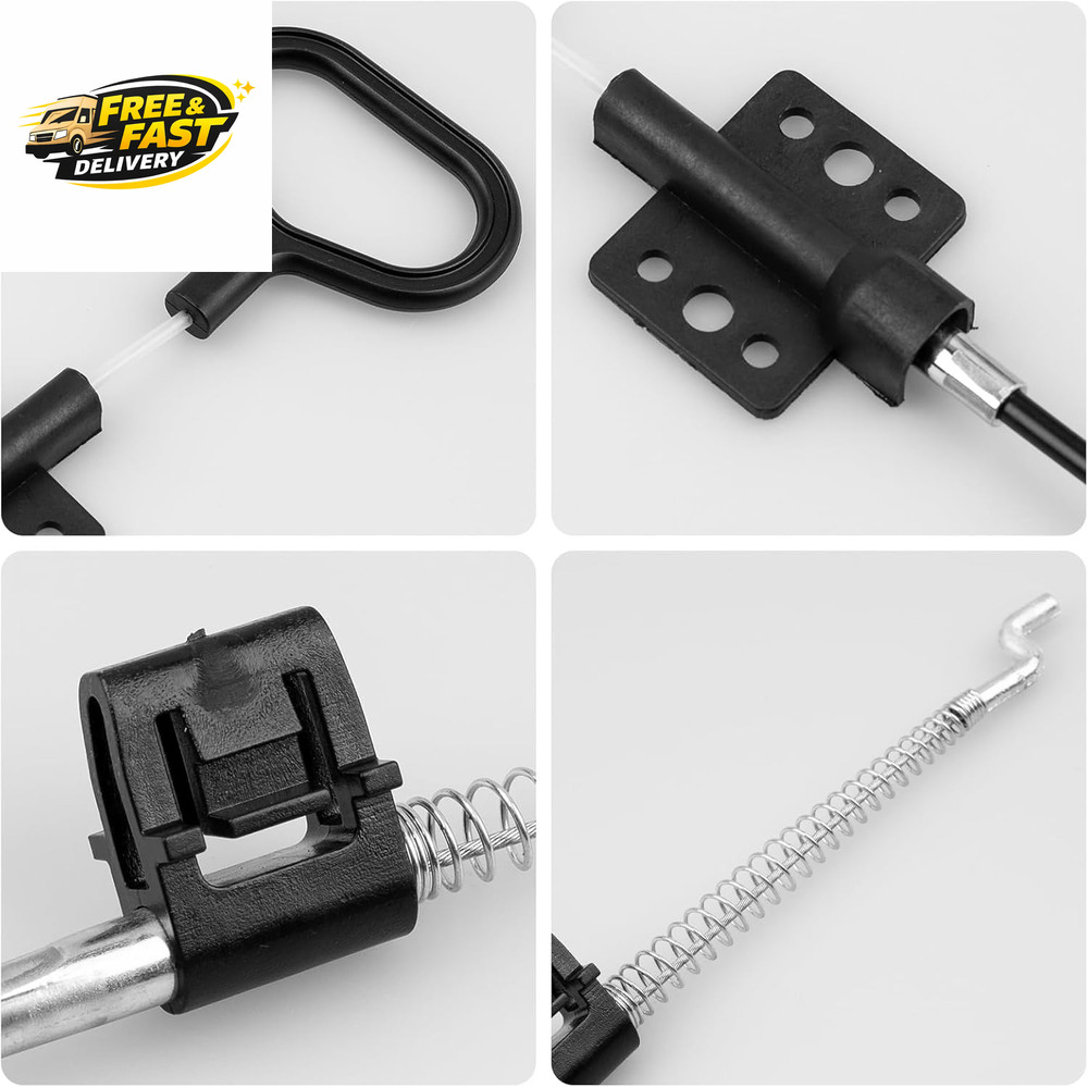 Sofa Recliner Cables, 2PCS Release Cables Replacement D Ring Pull Handle,