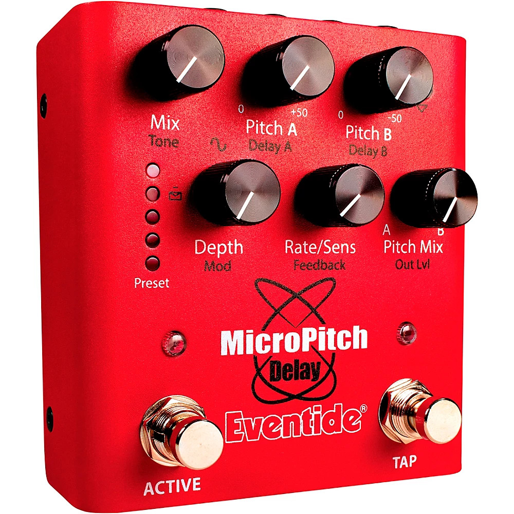Eventide MicroPitch Delay Effects Pedal Red
