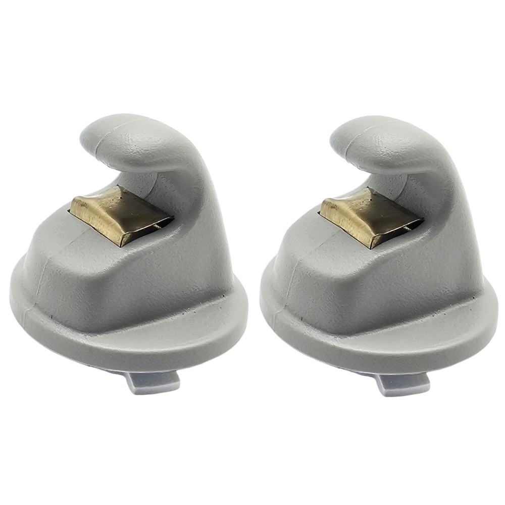 2PCS Interior Sun Visor Hook Clip Brackets/Sun Visor Clips Compatible with 20...
