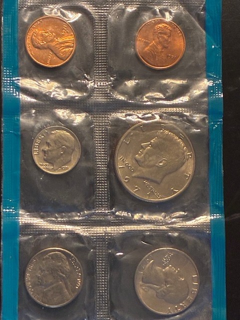 Three U.S. Mint Sets: 1971-S, 1988, 1988-D