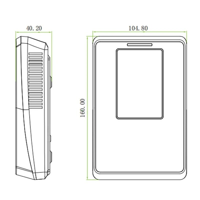 ZKTeco SC700 TCP/IP ID IC ADMS Time Clock Attendance Access Control Controller