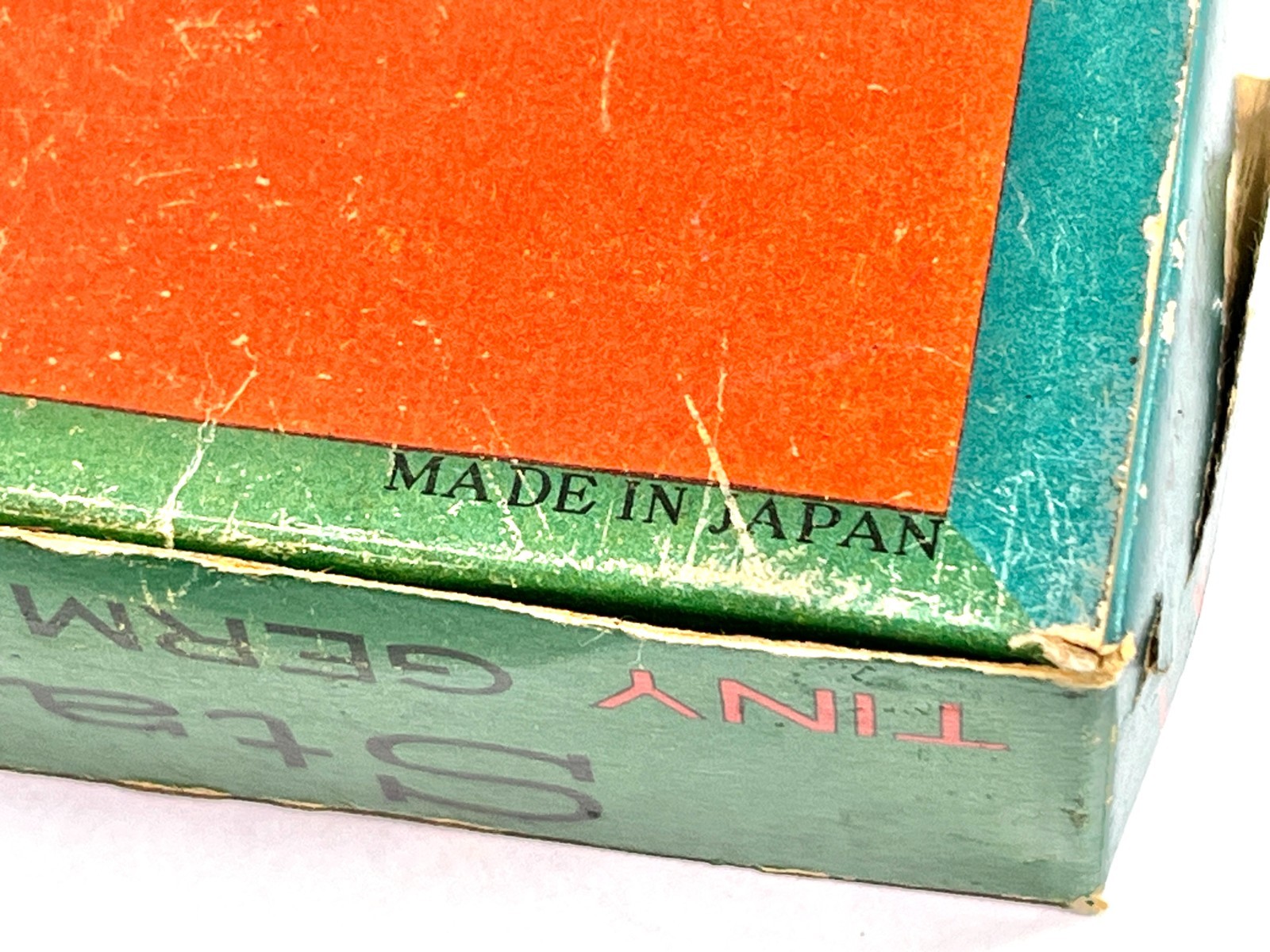 Vintage 1950s Rocket A-1 Tiny Germanium Crystal Radio w/ Box Space Age Toy