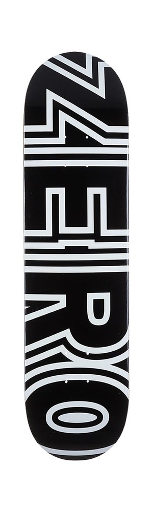 Zero Skateboards Bold 7.25" Skateboard Deck + griptape