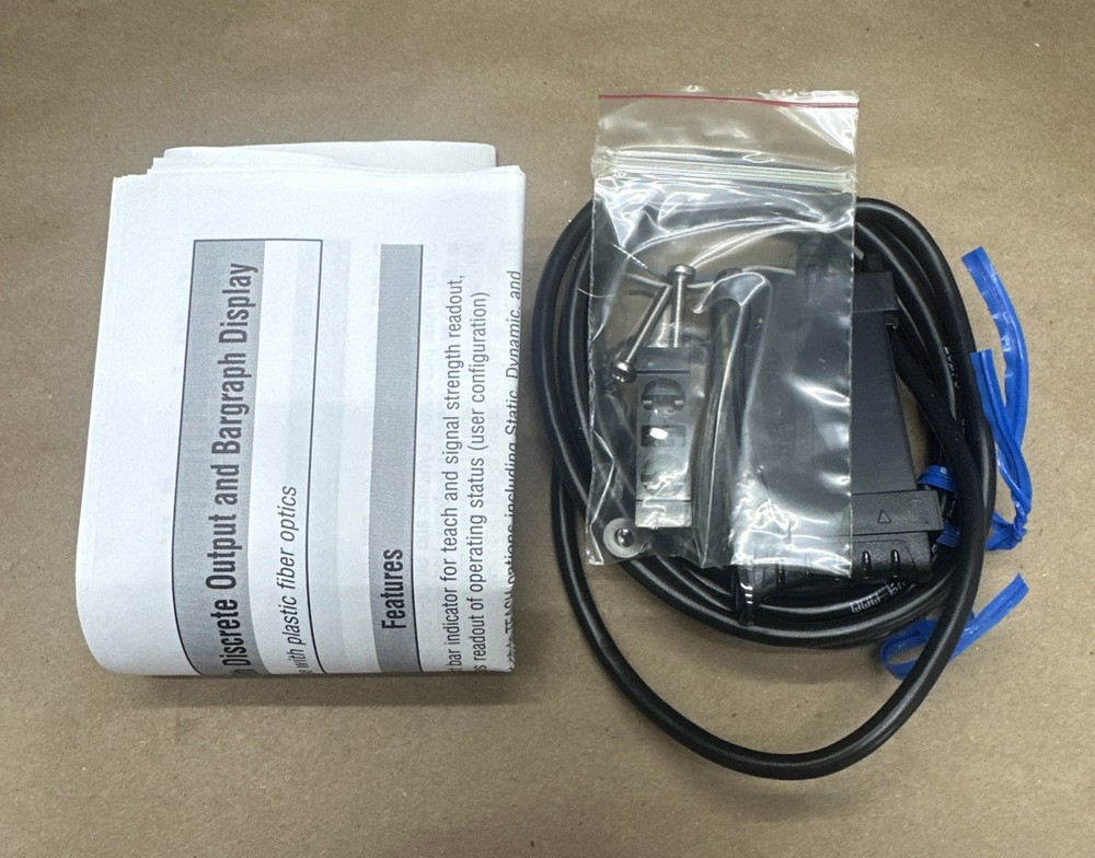 NEW IN BOX- Banner Engineering D10BFP D10 Expert W/ Discrete Output & Bargraph