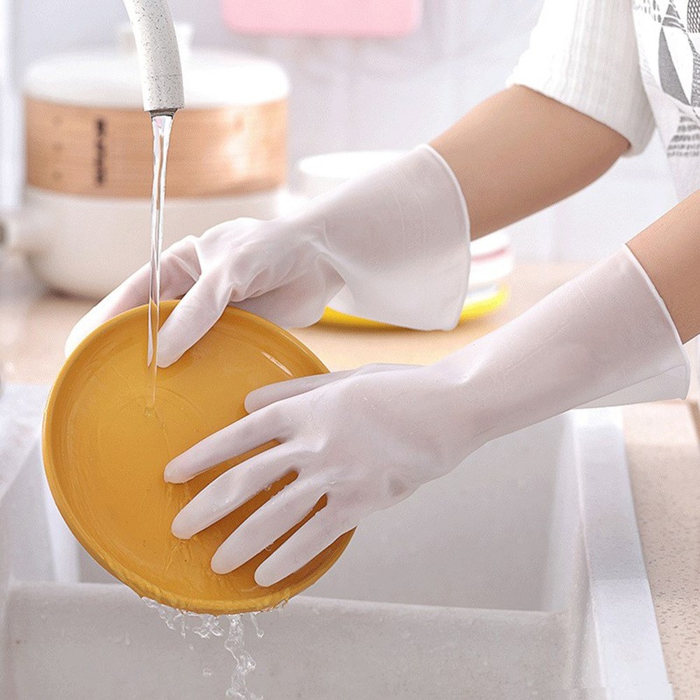 4 Pair Protective Gloves Plastic Kitchen Gloves For Housework