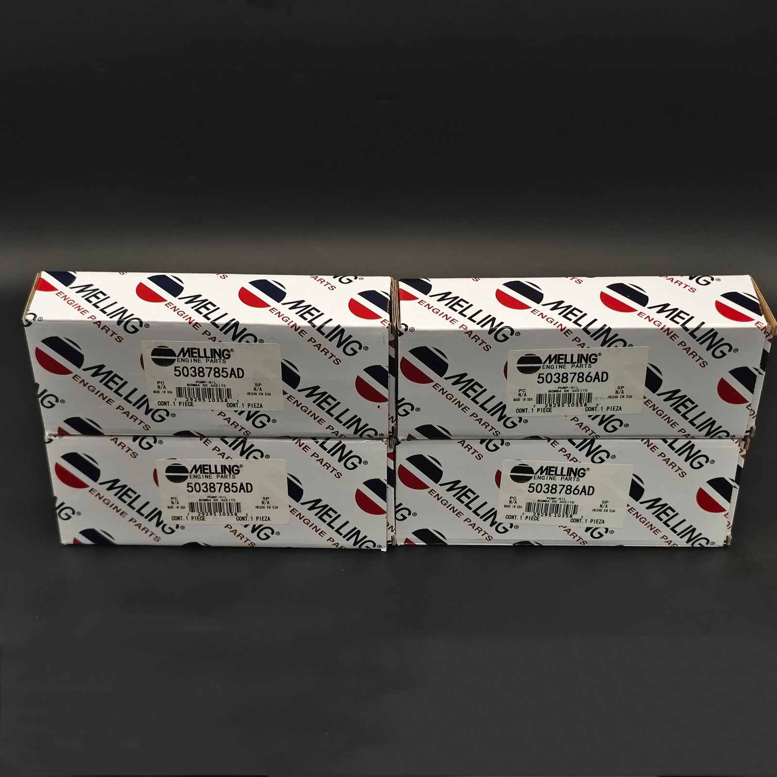 MELLING Hydraulic Lifters Complete SET Front & Back 2X 5038785AD 2X 5038786AD