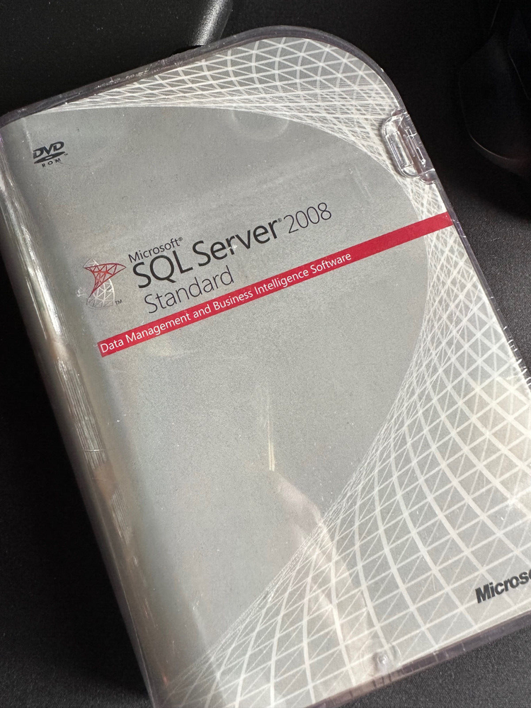 Microsoft SQL Server 2008 Standard, 1-Processor,SKU 228-08404, Sealed Retail Box