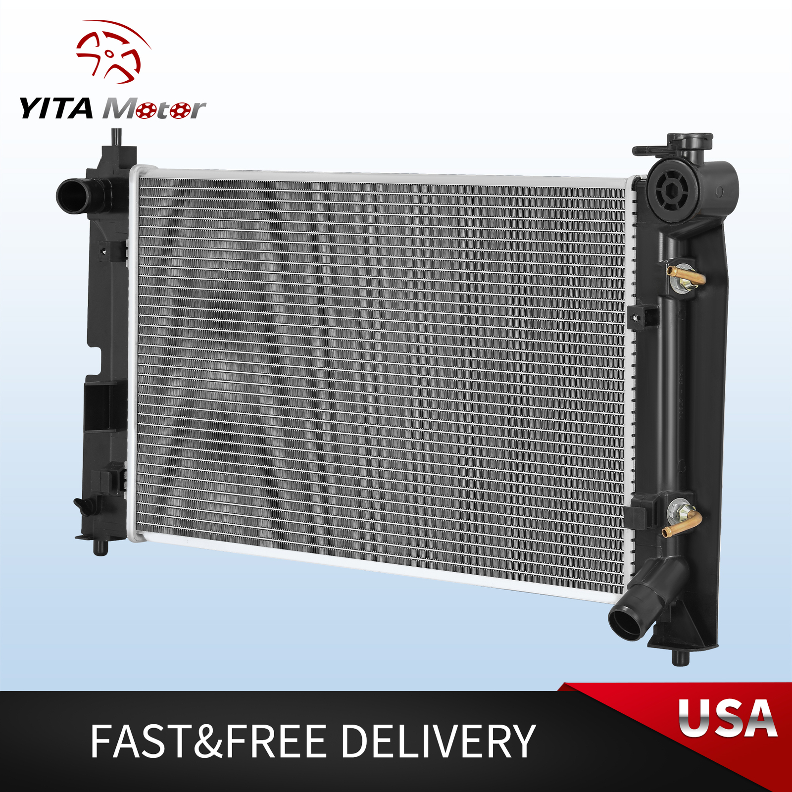 Radiator For 2003 2004 2005 2006 2007 2008 Toyota Corolla CE LE XRS S Sport 1.8L