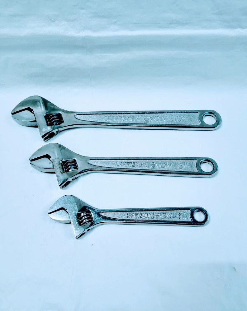 Craftsman Evolv 3-pc adjustable wrench set