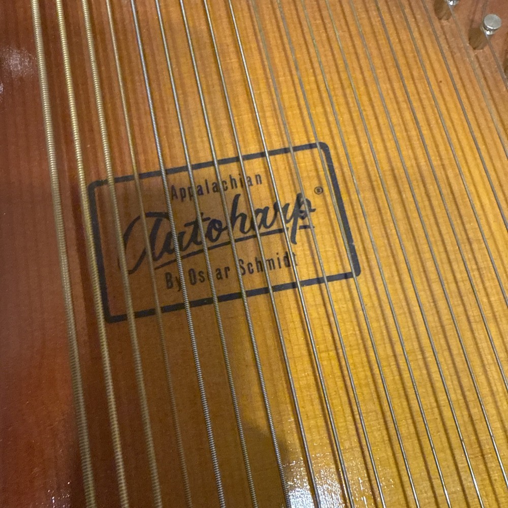 OSCAR SCHMIDT APPALACHIAN AUTOHARP 36-STRING Untested Manual & Tool