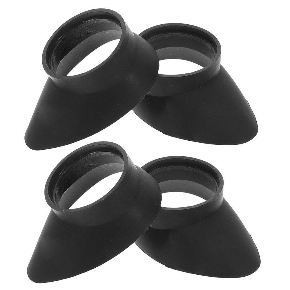 4 Pcs Microscope Accessory Telescope Eyepiece Guard Covers for Stereo Protector