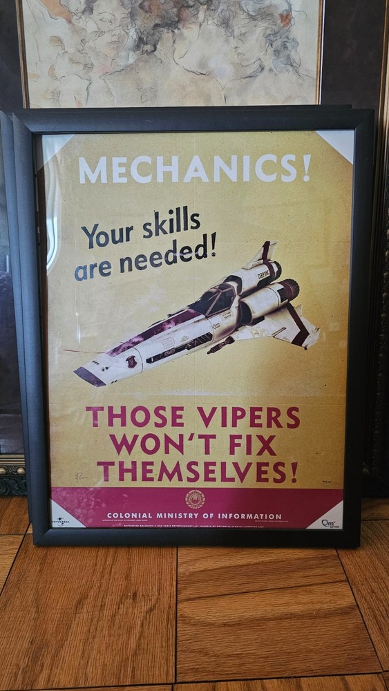 BATTLESTAR GALACTIA SCI-FI CHANNEL REBOOT POSTER