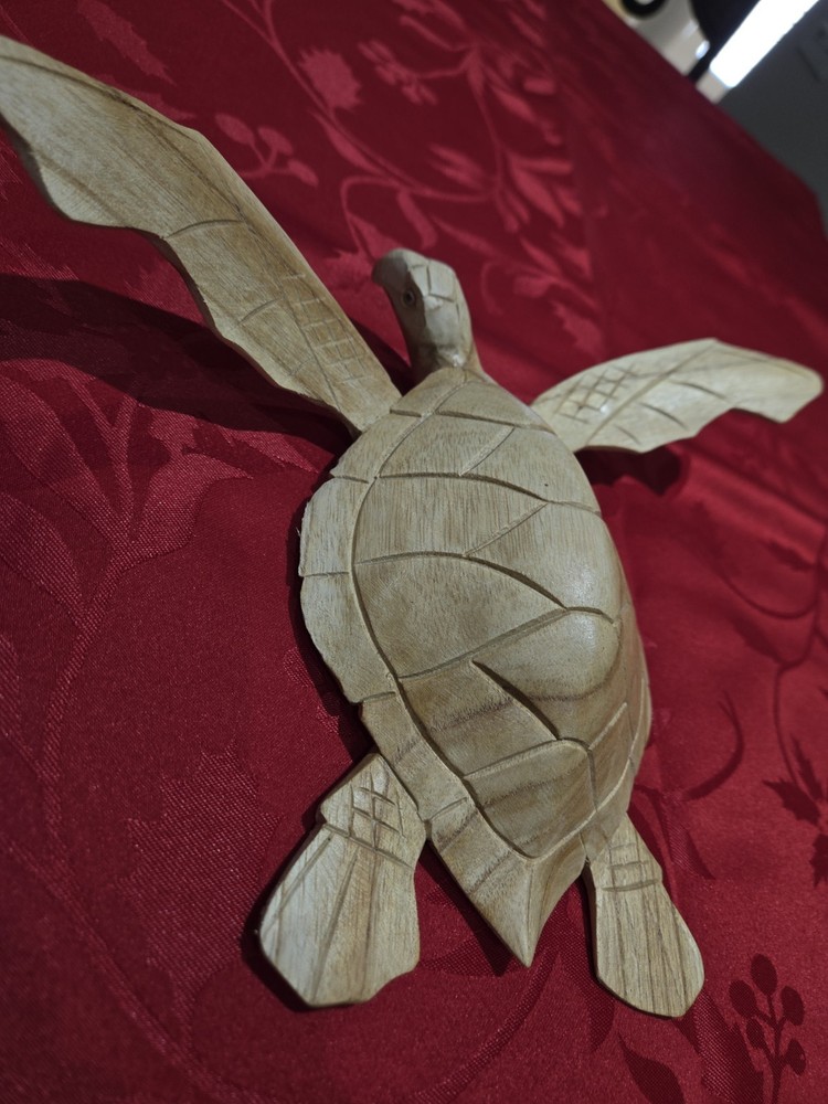 Hand Carved Sea Turtle