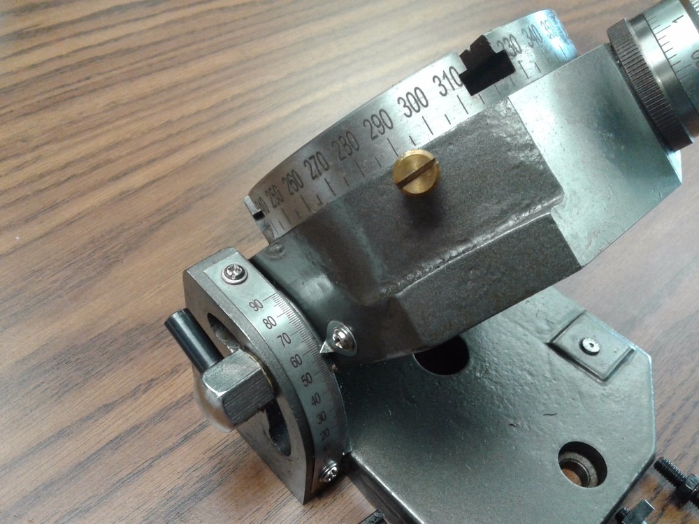 4" PRECISION TILTING ROTARY TABLE w. Clamping kit Part#TTSK-100- NEW