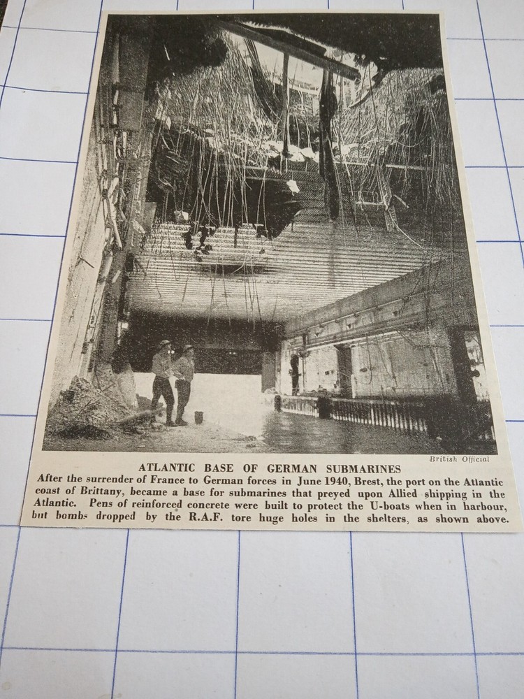 Atlantic base of German submarines