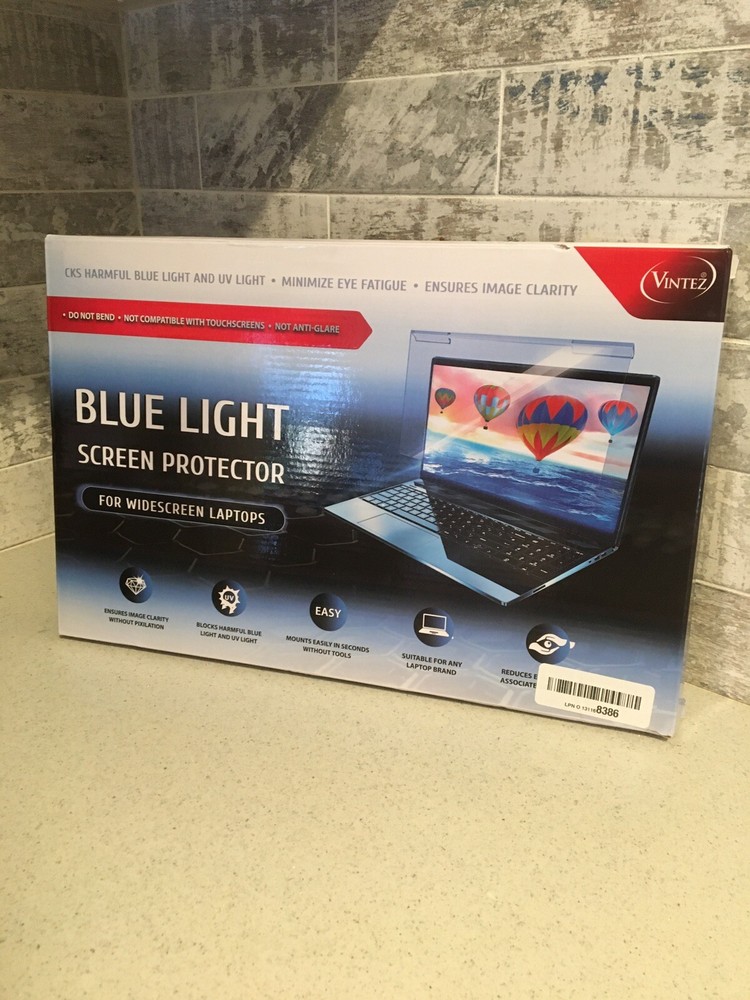 Blue Light Blocking Screen Protector Panel For 15.6 Inch Diagonal Led PC Laptop