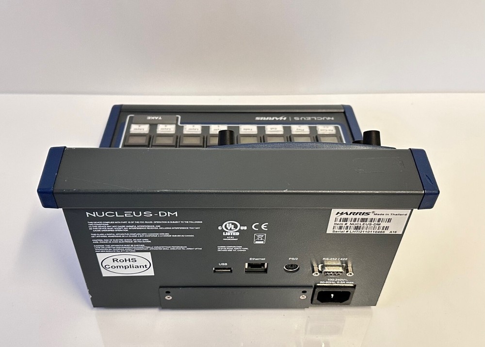 Harris Nucleus-DM Harris Broadcast Audio/Video/Media LCD Button Control Panel
