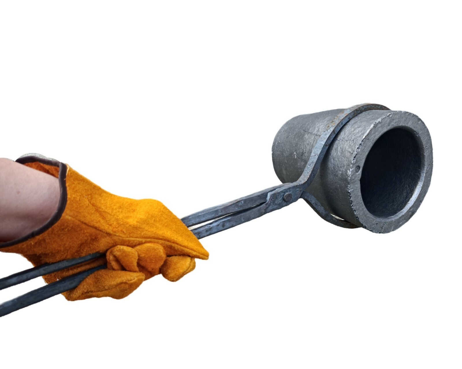 10 KG Crucible Tongs Set For Lifting and Pouring Fit Gas Metal Melting Furnace