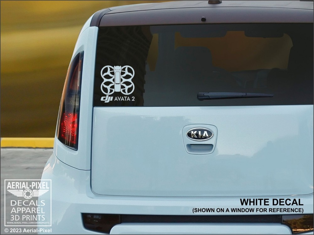 DJI AVATA 2 Case & Window Decal FPV Drone Sticker