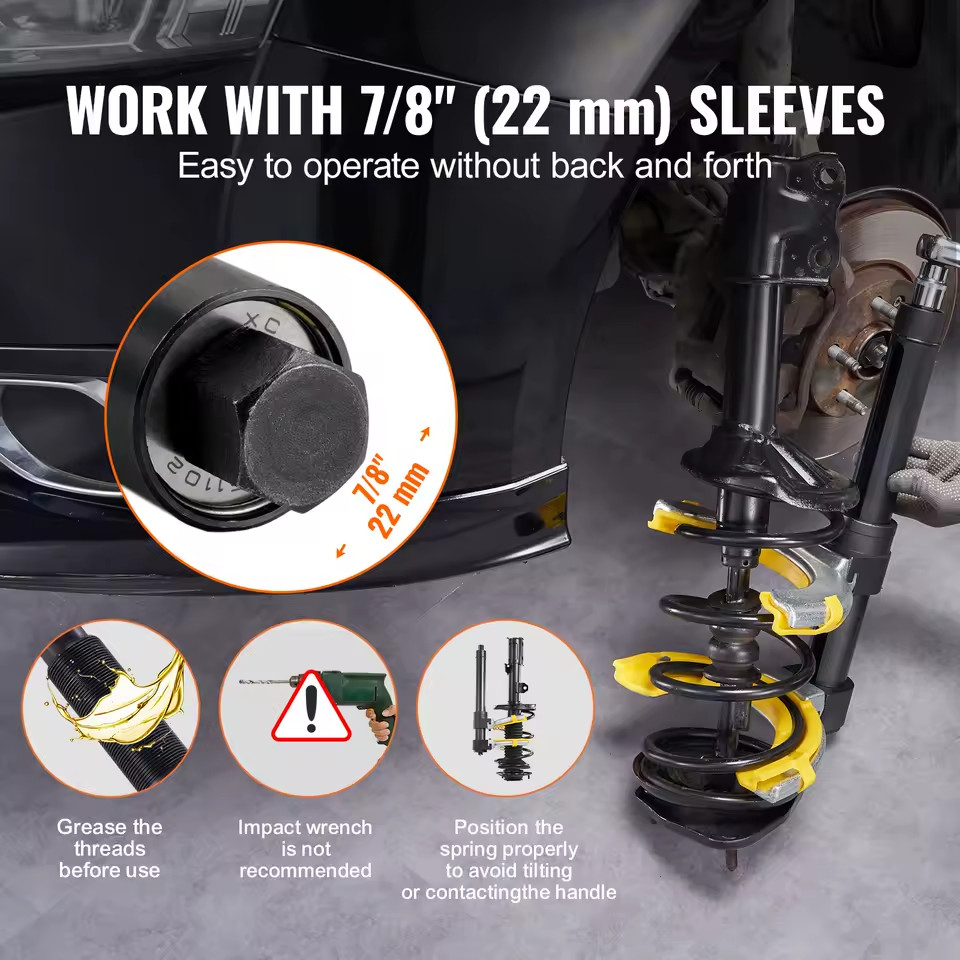 Strut Spring Compressor Macpherson Compressor Kit Extractoror Fork Remover Tool