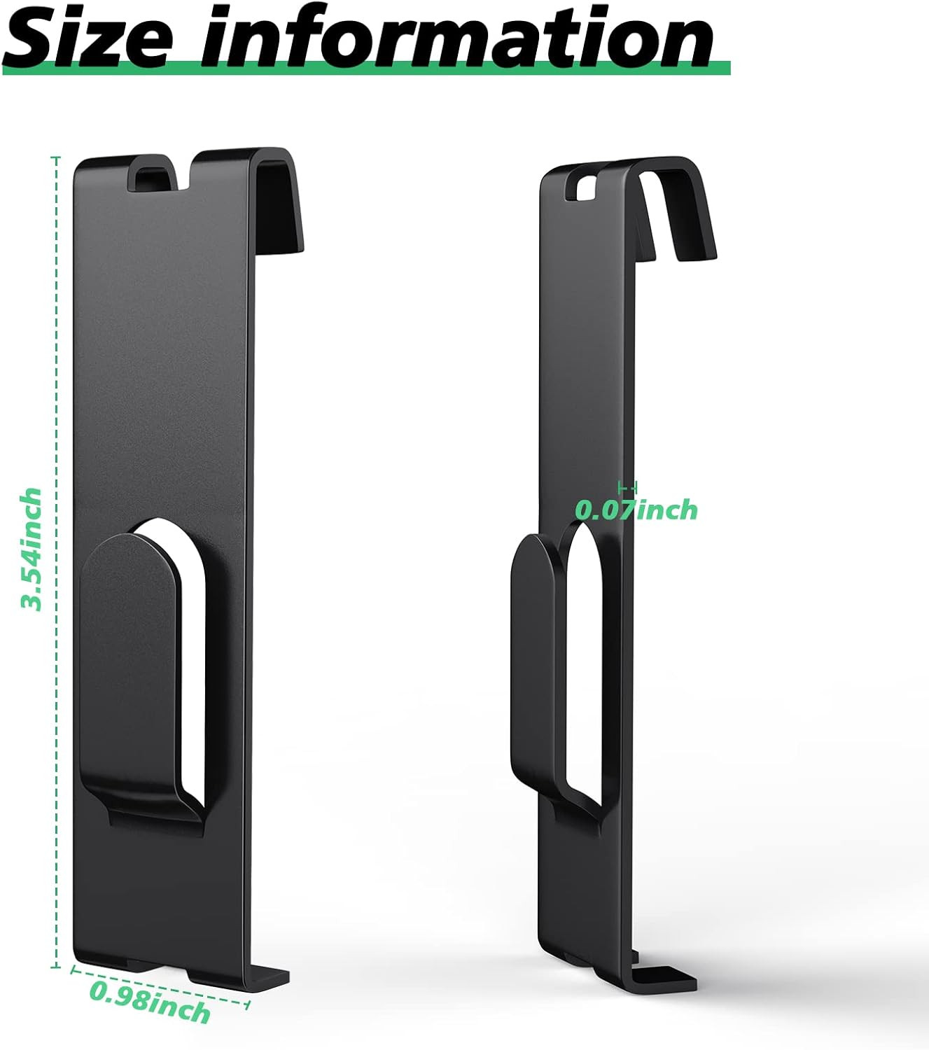 15 Pcs Gridwall Utility Notch Hook Gridwall Picture Hanger Commercial Black Grid