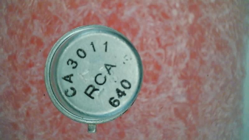 Intersil CA3011 CA3011 INTERSIL/HARRIS CAN-10 Transistors - New