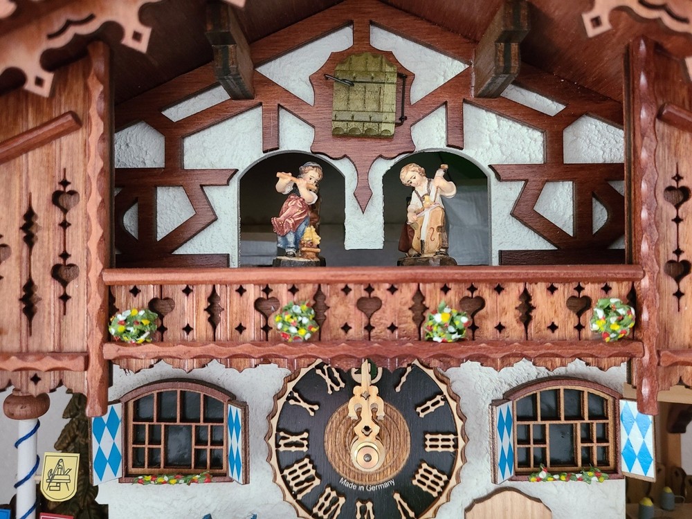 Bavarian Handcarved Cuckoo Clock