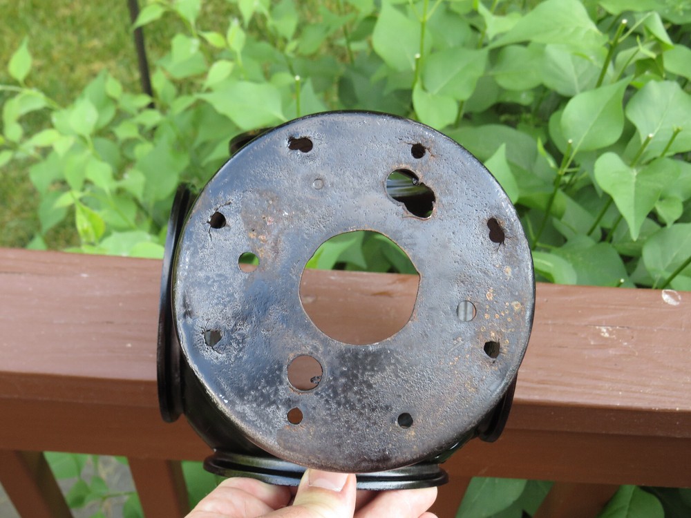 4 WAY RAILROAD LANTERN HOUSING NICE CONDITION