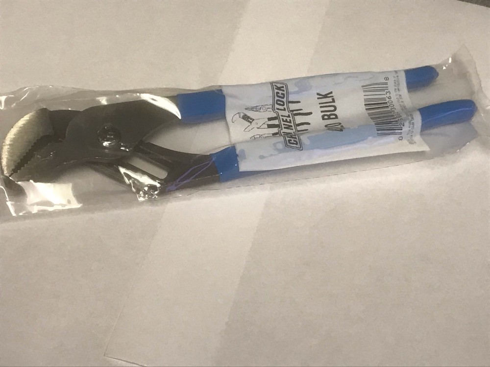420 CHANNELLOCK PLIERS, COATED HANDLE, NEW