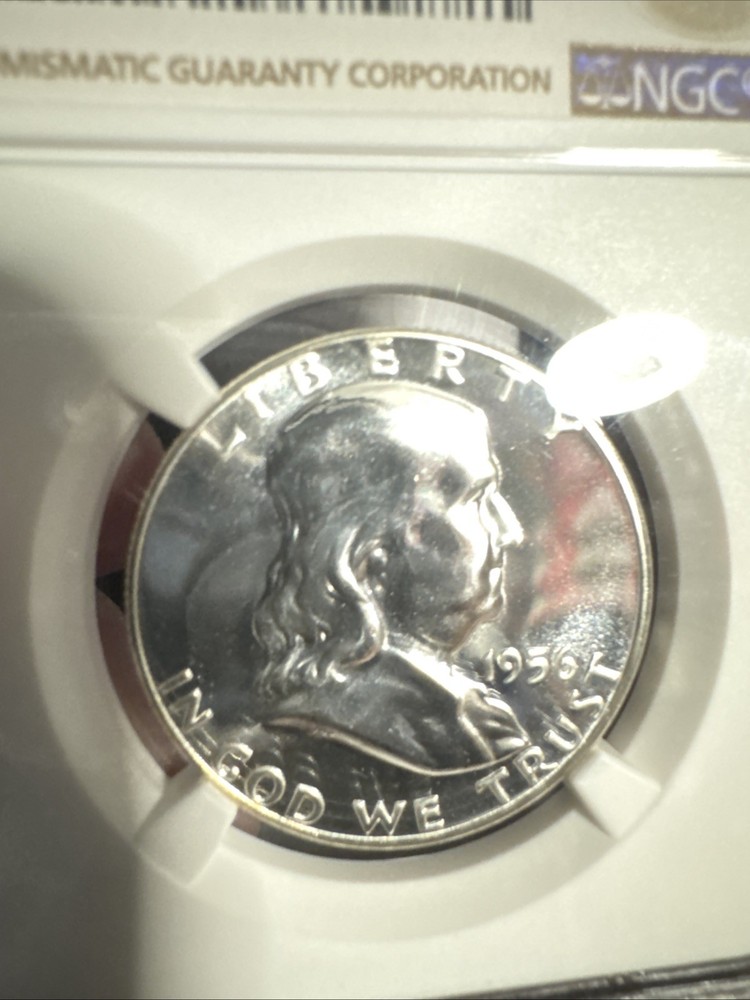 1956 Type 2 Silver Franklin Half Dollar (NGC PF 69)