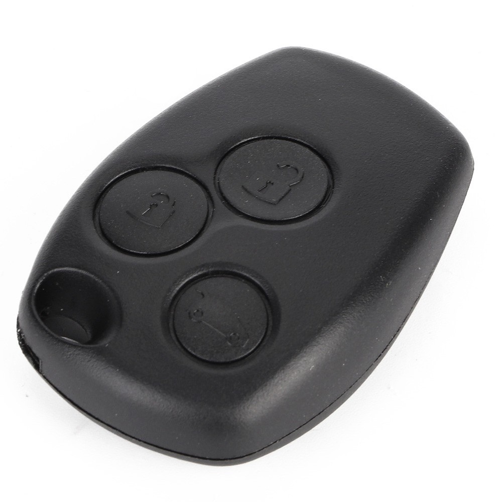 3 Button Key Fob Shell Case For Logan Sandero Clio