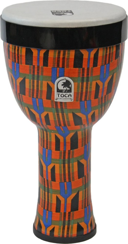 TOCA 8 IN NESTING DJEMBE KENTE