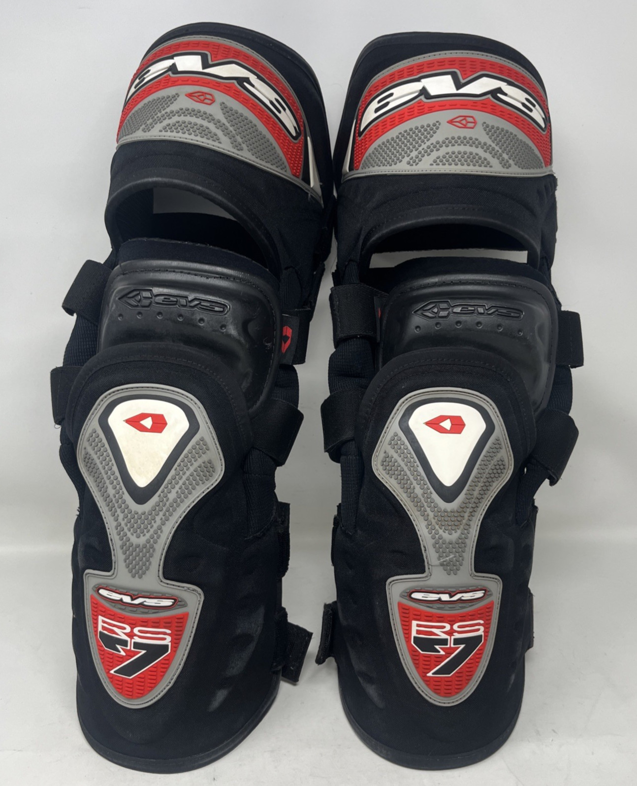 EVS RS7 Pair Left & Right Adult Size XL Large Knee Braces Protector Motorcross