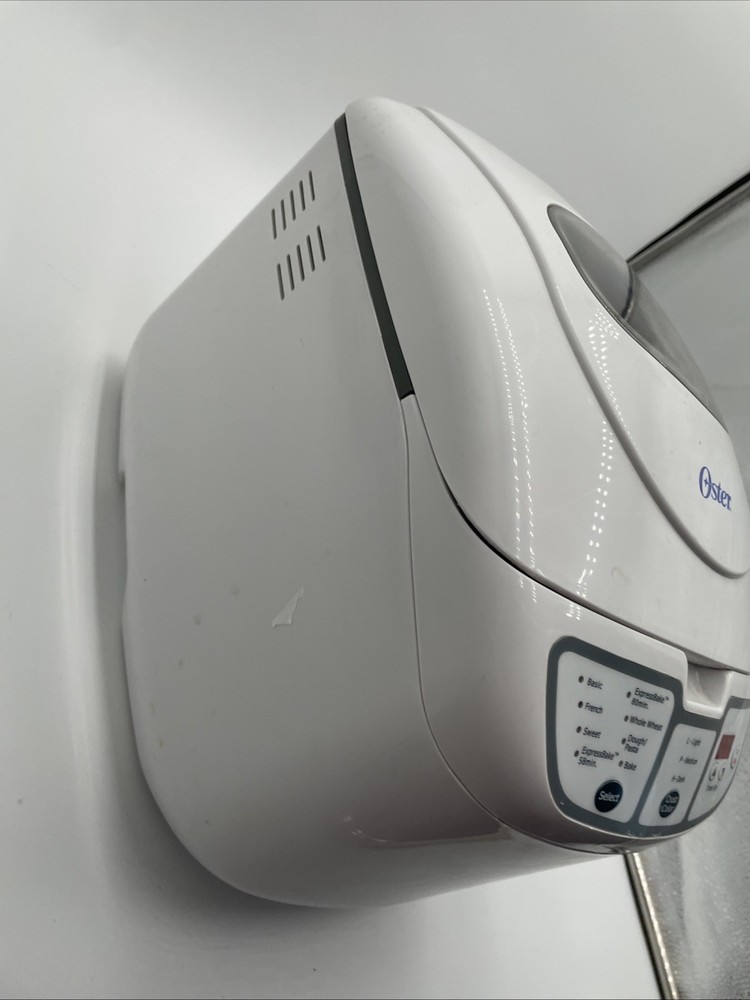 Oster Express Bake Bread Maker - 2Lb - Model 5838 White - Tested Works