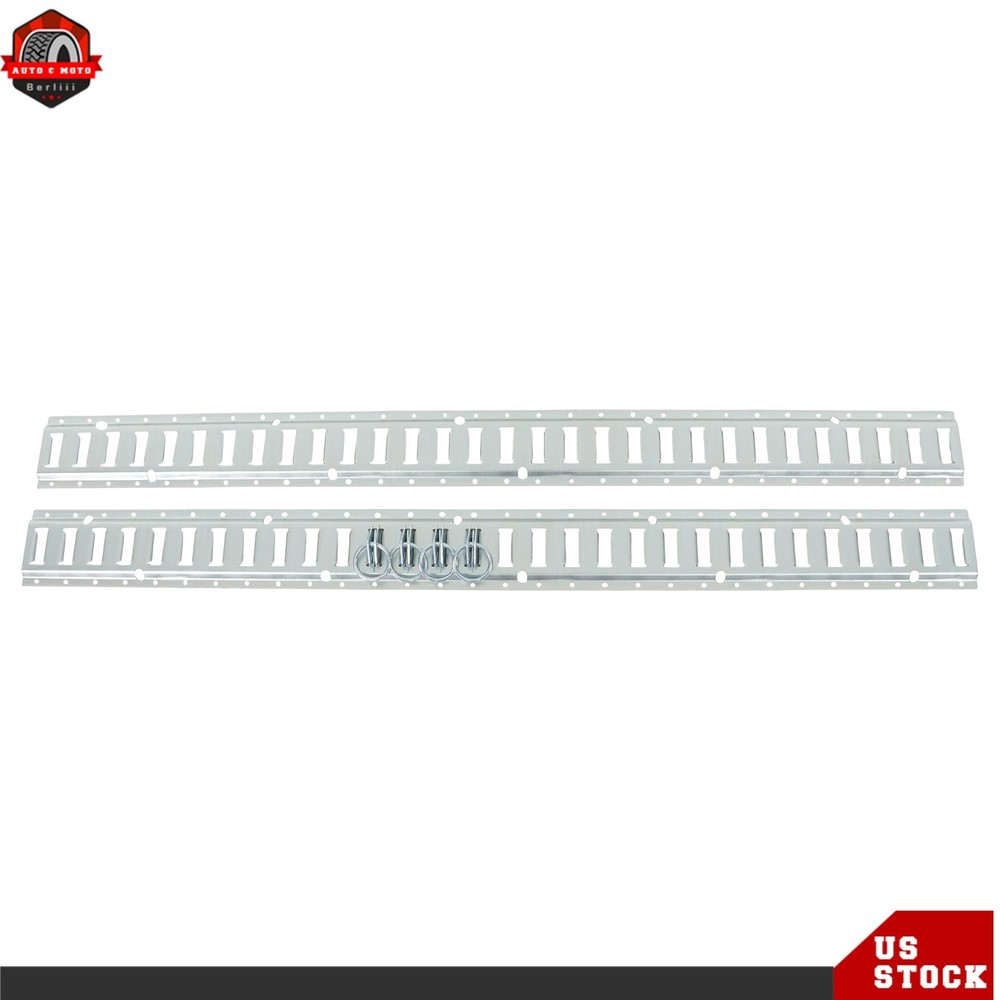 5' E Track Tie Down Enclosed Trailer 12 Pack Galvanized Secure Cargo Heavy Loads
