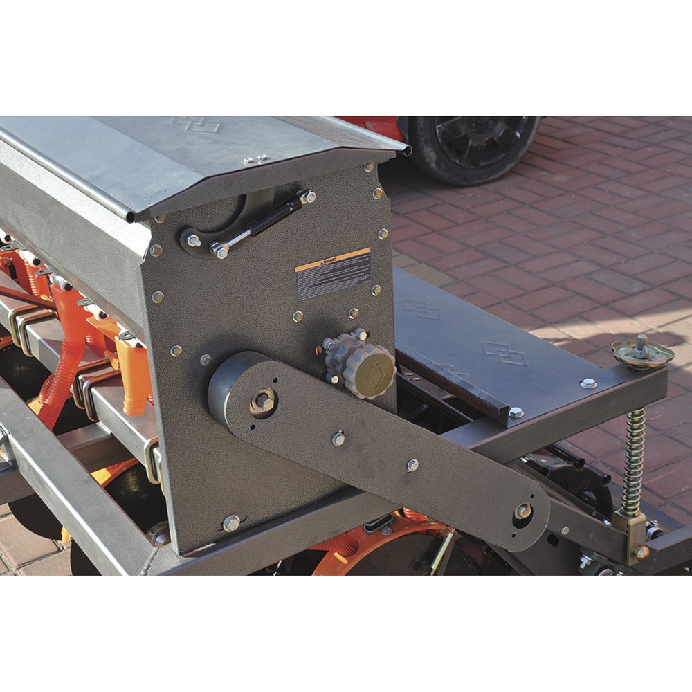 Field Tuff 3-Pt. Crop Seeder - 60in. Width, 10 Rows, Adjustable Seed Slots,