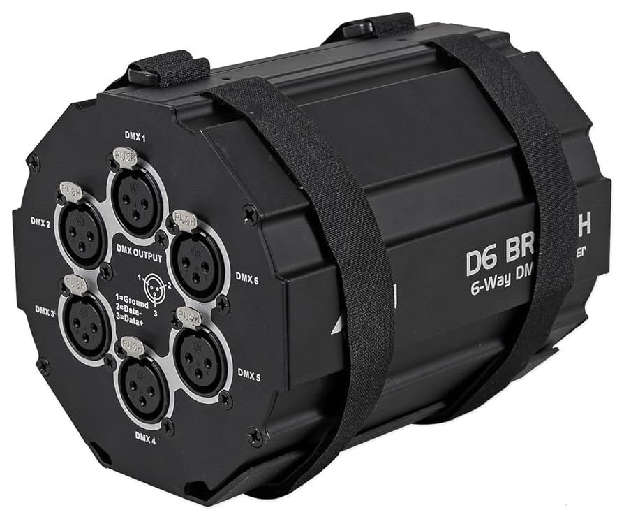 ADJ D6 6-Way DMX Splitter