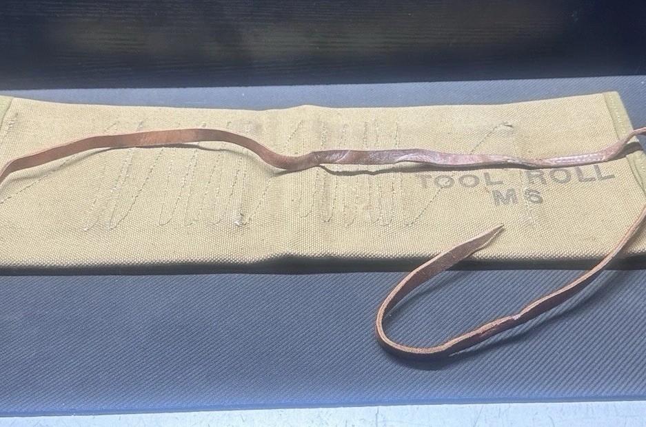 Vintage M-6 TOOL ROLL BAG (empty)