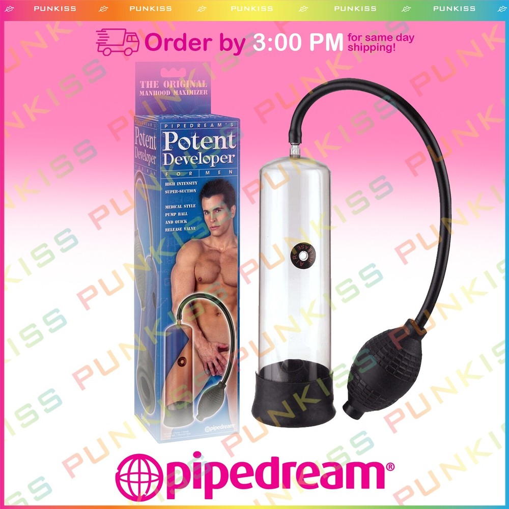 Potent Developer Medical-Style Penis Pump💋Increase Size Performance ED Enhancer