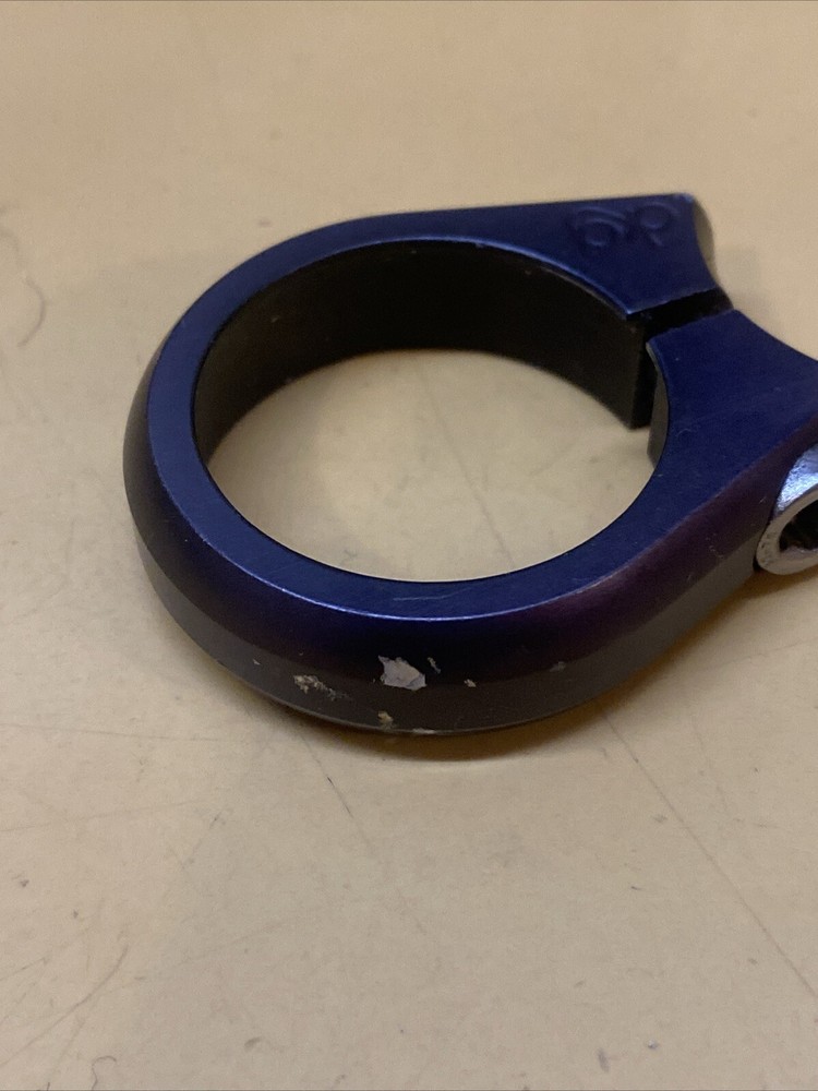 Black DKG Anodized Bolt-on Seatpost Clamp 35mm