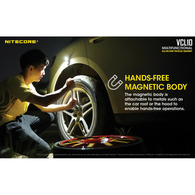 New Nitecore Multifunction Vehicle Gadget VCL10